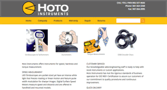 Desktop Screenshot of hoto-instruments.com